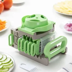 Pack Spiral Rivejern og 6-i-1 sammenfoldelig mandolin rivejern InnovaGoods