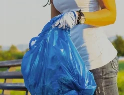Paclan Be Smart affaldsposer 35l 15 stk 242382 grøn