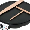 Elektriske Stegepander & Wokker>PANDEKAGEMASKINE 1000W 30CM - W-67470