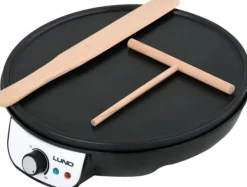 Elektriske Stegepander & Wokker>PANDEKAGEMASKINE 1000W 30CM - W-67470