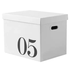 Pap Opbevaringskasse Stor Kapacitet Opbevaring Organizer Box Bølgepapir Flyttekasse til sovesal Legetøj No.5 Box Best