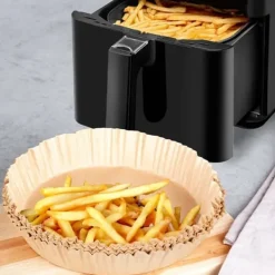 Bagning>Papirindlæg til fedtfri frituregryde bagepapir 20cm 50 STK FREMRAGENDE HUSET 279011
