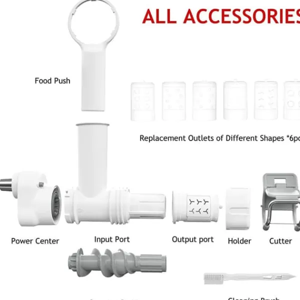 Pastamaskiner>Pastapresse til KitchenAid Foodprocessor
