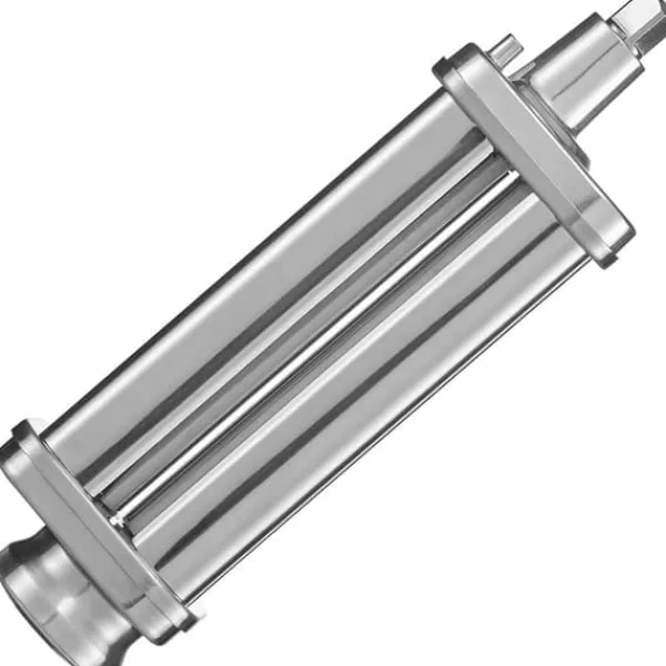 Pastamaskiner>Pasta-tilbehør til KitchenAid, rustfrit stål, med 8 justerbare tykkelser, perfekt til hjemmelavet pasta!
