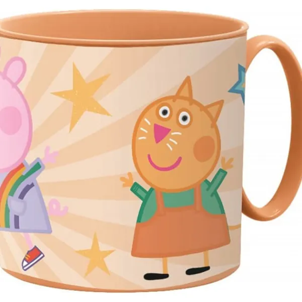 Kaffe- & Teservicer>Peppa Pig Greta 1st Micro Kopp Mugg med handtag 265ml Orange