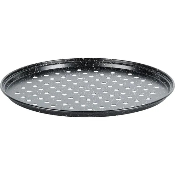Perforeret granitpizzaform 28 cm Discount