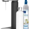 Philips Sodavandsmaskiner>GoZero ADD4902BK/10 Vandkarbonator Sort og Sølv