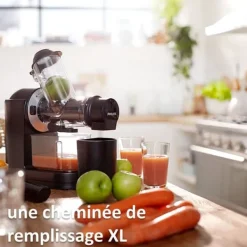 Philips Viva HR1889/70 Juicer - XL Öppen spis - Snabb rengöring - 1L kanna - Svart Clearance