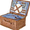 Viking Choice Beholdere Til Mad & Drikkevarer>Picnickurv håndlavet 4-personers + service & termopose