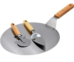 PIZZA SKOLE 30 cm MED redskaber 2935 Best
