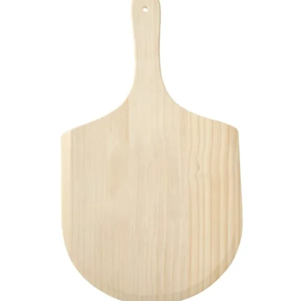 Pizzaspader>Pizzabakke til udtagning af brød fra ovnen, træ, 305 x 535 x 10 mm - Hendi 617724