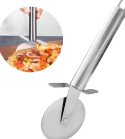 Pizzaskærere>Pizzahjul i rustfrit stål.