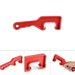 Plastikspand Spand Maling Dåse Lågåbner Åbningsværktøj Til Hjemmekontor Garage Rød Outlet