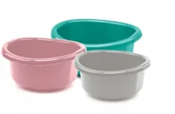 Plastskål 1,2 l Ø17 cm KØKKEN salatskål med dumplings