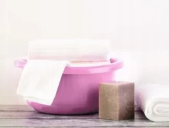 Plastskål 1,2 l Ø17 cm KØKKEN salatskål med dumplings