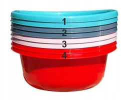 Plastskål 1,2 l Ø17 cm KØKKEN salatskål med dumplings