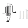 Mixere & Blendere>Pølsefylder, Food Processor, Rustfrit stål, 3 fyldetuber, 1.5L