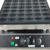 Poffertjes-/Minipandekagejern - Elektrisk Bordmodel - 36 Huller - Støbejern Med Non-stick Belægning - 1 kW - Termostat 50–300 °C - Til Hjem & Café Clearance