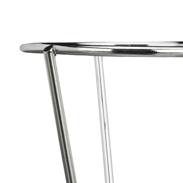 Pommes frites holder, 16x9,5 cm, Sølv
