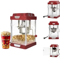 Popcornmaskiner>Popcornmaskiner - Living popcornmaskine i biografstil 2,5 OZ