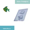 Gelatineforme>Pralinform Fisk Chokladform - Porto Formas 145