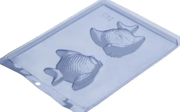 Gelatineforme>Pralinform Fisk Chokladform - Porto Formas 145