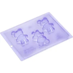 Pralinform Nallebjörn Chokladform - Porto Formas 63 - Special 3 Part Mold New