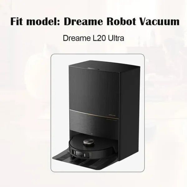Støvsugertilbehør>Premium Dreame L20/L30/X20 Pro Robotstøvsuger Udskiftningssæt