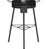 Mustang Gasbrændere>Premium ringbrændersæt med dobbelte gasringe og paellapande, Ø 40 cm