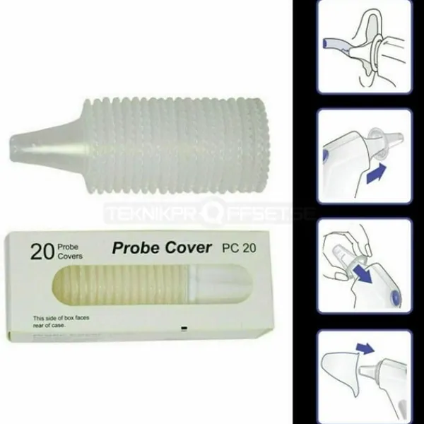 Probecover 60 stk til Braun og andre øretermometre Hot