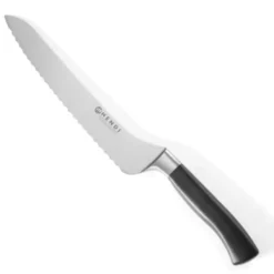 Professionel bøjet brødkniv smedet af Profi Line stål 215 mm - Hendi 844281 Hot