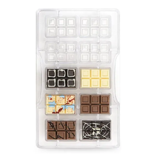 Bagning>Professionel chokoladeform MINI CHOKOLADER