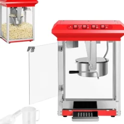 Popcornmaskiner>Professionel effektiv popcornmaskine 1325W Royal Catering RCPR-1325