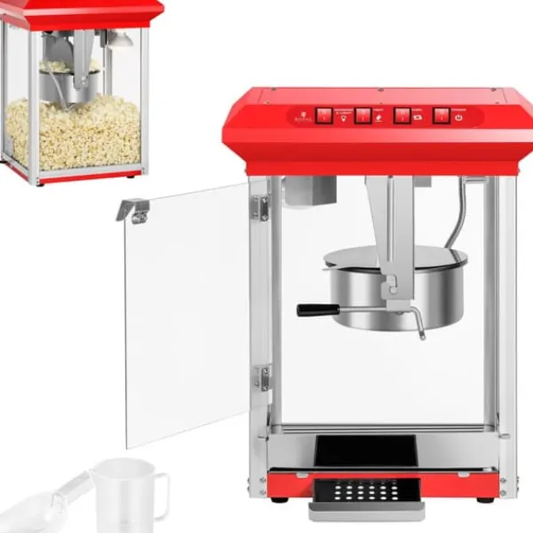 Popcornmaskiner>Professionel effektiv popcornmaskine 1325W Royal Catering RCPR-1325