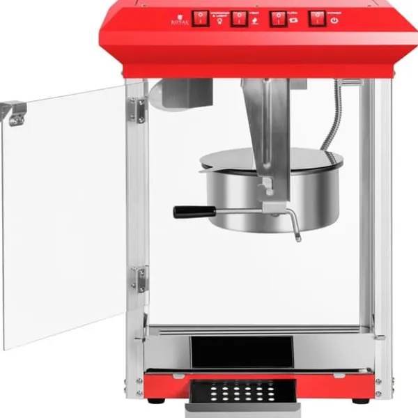 Popcornmaskiner>Professionel effektiv popcornmaskine 1325W Royal Catering RCPR-1325