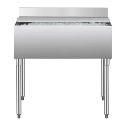 Professionel Isspand 95,3l, Under-bar Model, Med Skydelåg, Ideel til Køkkener Online