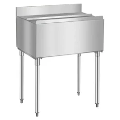 Professionel Isspand 95,3l, Under-bar Model, Med Skydelåg, Ideel til Køkkener Online