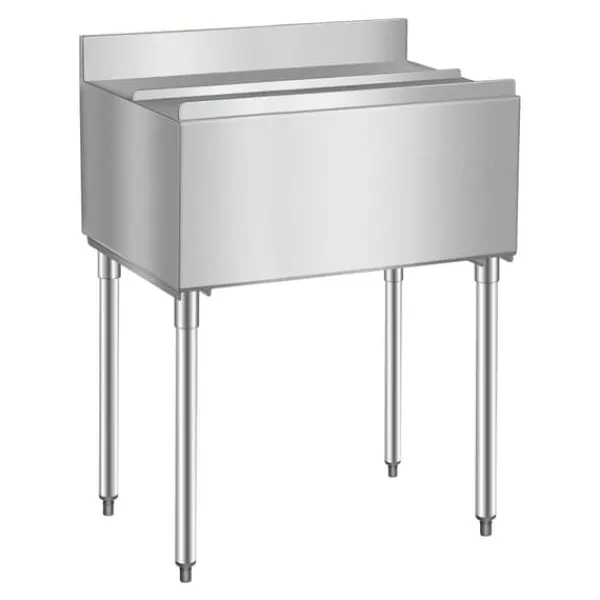 Professionel Isspand 95,3l, Under-bar Model, Med Skydelåg, Ideel til Køkkener Online