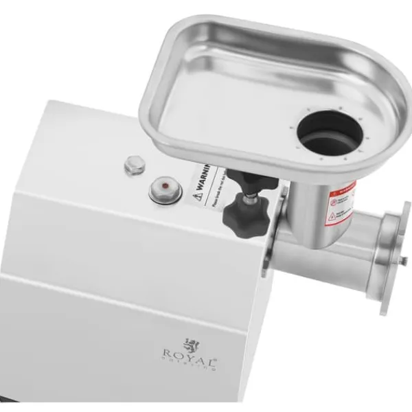 Madkværne & Kødhakker>Professionel ulvekødhakker 70 kg/t 230V Royal Catering RCFW 70-600ECO
