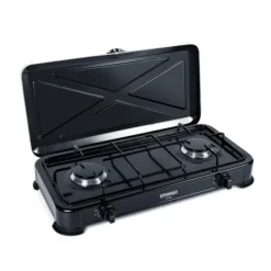 Portable Komfurer>PROMIS KG200 SORT gaskomfur UDEN REDUCER