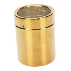 Pulverryster Rustfrit Stål Rustbestandighed Guld Finmasket Pulver Sukkerryster til Køkken Discount