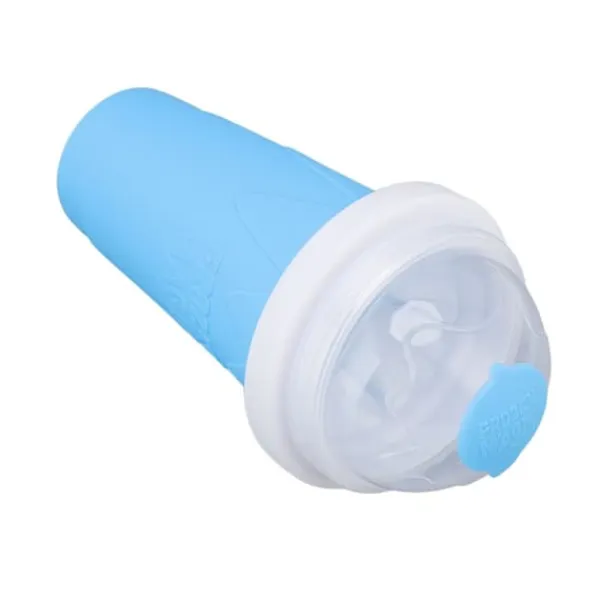 Quick Smoothies Cup Snabbfryst Smoothies Cup Hemlagad Milk Shake Glassmaskin för Family Blue Sale