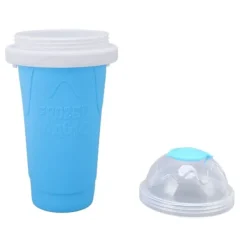 Quick Smoothies Cup Snabbfryst Smoothies Cup Hemlagad Milk Shake Glassmaskin för Family Blue Sale