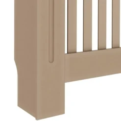 Radiatorafdækning i konstrueret træ - 2 stk | Farve: Brun | Størrelse: 172x19x81.5 cm Discount