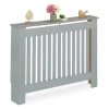 Radiatorafdækning med træeffekt hylde, 83x19x112 cm Outlet