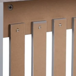 Radiatorafdækning med træeffekt hylde, 83x19x112 cm Outlet