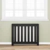 Radiatorcover i sort eg - Pladsbesparende i trælook | Størrelse: 104x20x82 cm Outlet