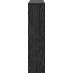 Radiatorcover i trælook - Funktionelt design til stuen | Farve: Sort eg | Størrelse: 149x20x82 cm Discount