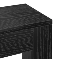 Radiatorcover i trælook - Funktionelt design til stuen | Farve: Sort eg | Størrelse: 149x20x82 cm Discount