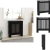 Radiatorer – tilbehør - Living radiatorskjuler 78 cm MDF sort Online